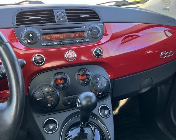 Красный Фиат 500, объемом двигателя 1.37 л и пробегом 126 тыс. км за 8500 $, фото 5 на Automoto.ua