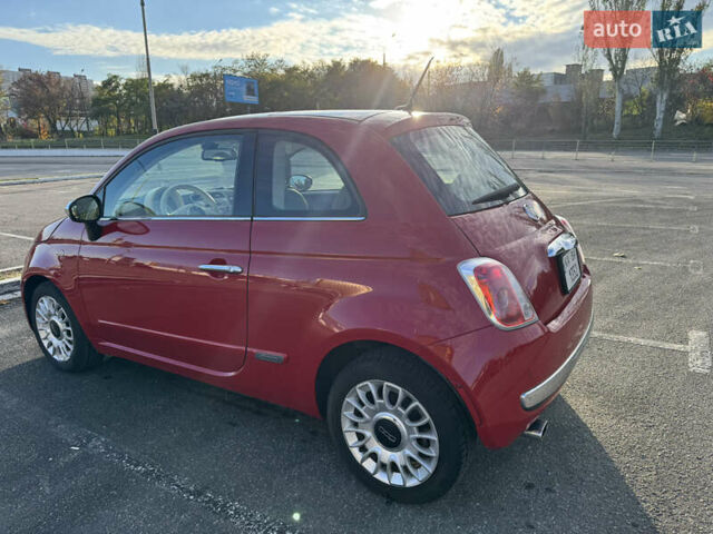 Фиат 500 2012 в Киеве на Automoto.ua Красный Фиат 500, объемом двигателя 1.37 л и пробегом 120 тыс. км за 7800 $, фото 7 на Automoto.ua