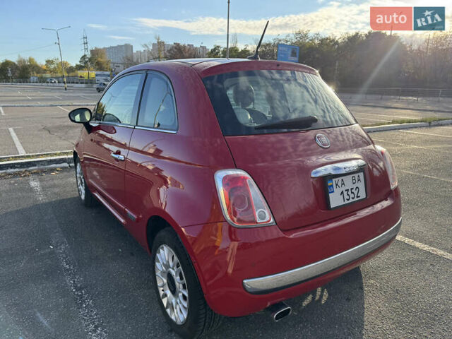 Фиат 500 2012 в Киеве на Automoto.ua Красный Фиат 500, объемом двигателя 1.37 л и пробегом 120 тыс. км за 7800 $, фото 3 на Automoto.ua