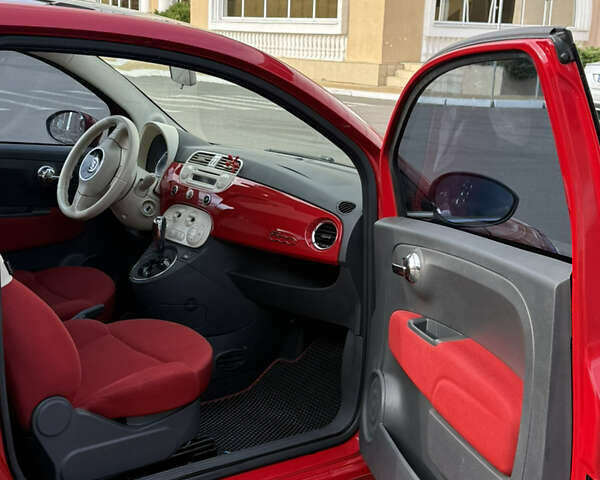 Красный Фиат 500, объемом двигателя 1.24 л и пробегом 121 тыс. км за 6700 $, фото 24 на Automoto.ua