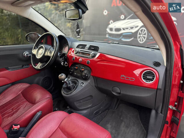 Красный Фиат 500, объемом двигателя 1.4 л и пробегом 115 тыс. км за 5999 $, фото 33 на Automoto.ua
