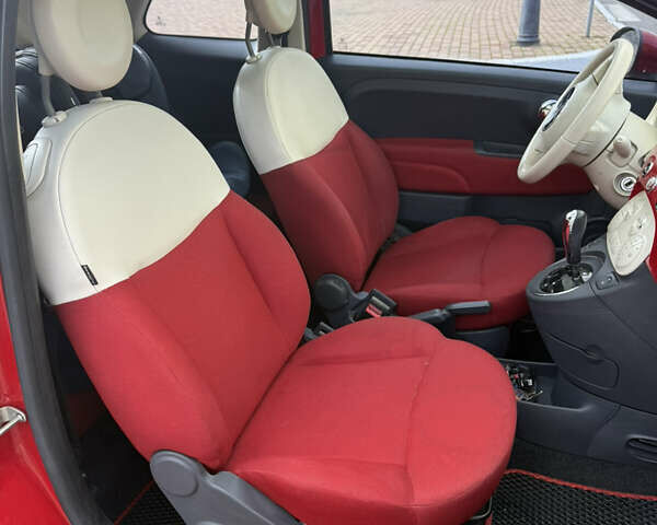 Красный Фиат 500, объемом двигателя 1.24 л и пробегом 121 тыс. км за 6700 $, фото 7 на Automoto.ua