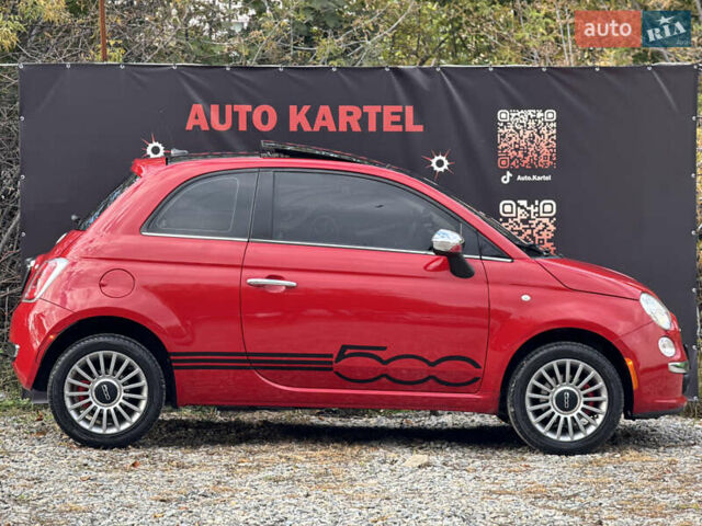Красный Фиат 500, объемом двигателя 1.4 л и пробегом 115 тыс. км за 5999 $, фото 17 на Automoto.ua