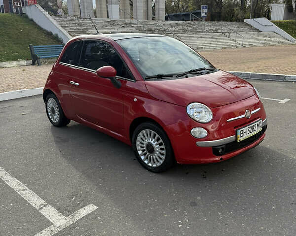 Красный Фиат 500, объемом двигателя 1.24 л и пробегом 121 тыс. км за 6700 $, фото 43 на Automoto.ua