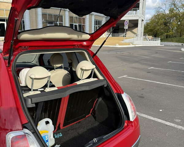 Красный Фиат 500, объемом двигателя 1.24 л и пробегом 121 тыс. км за 6700 $, фото 26 на Automoto.ua