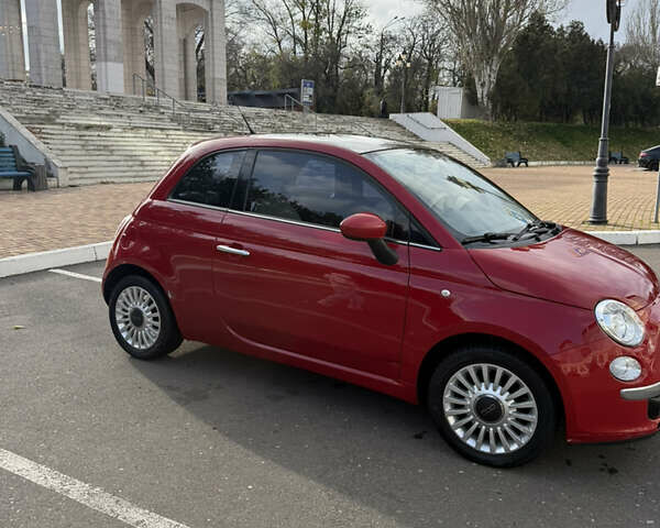 Красный Фиат 500, объемом двигателя 1.24 л и пробегом 121 тыс. км за 6700 $, фото 3 на Automoto.ua