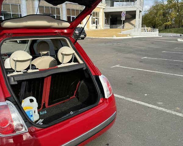 Красный Фиат 500, объемом двигателя 1.24 л и пробегом 121 тыс. км за 6700 $, фото 37 на Automoto.ua