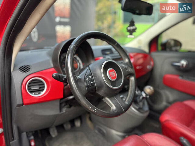 Красный Фиат 500, объемом двигателя 1.4 л и пробегом 115 тыс. км за 5999 $, фото 27 на Automoto.ua