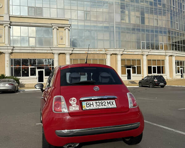 Красный Фиат 500, объемом двигателя 1.24 л и пробегом 121 тыс. км за 6700 $, фото 12 на Automoto.ua