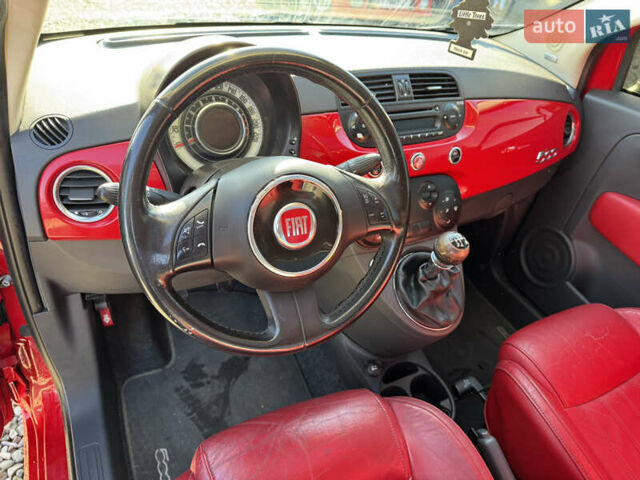 Червоний Фіат 500, об'ємом двигуна 1.4 л та пробігом 118 тис. км за 5600 $, фото 14 на Automoto.ua