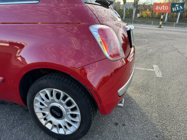 Фиат 500 2012 в Киеве на Automoto.ua Красный Фиат 500, объемом двигателя 1.37 л и пробегом 120 тыс. км за 7800 $, фото 19 на Automoto.ua