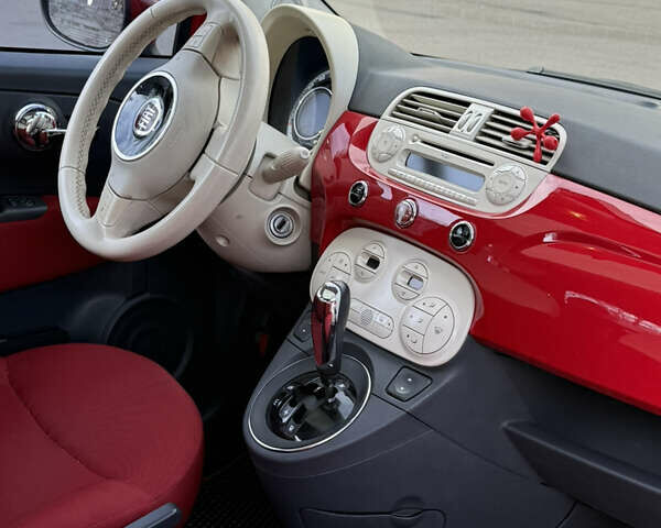 Красный Фиат 500, объемом двигателя 1.24 л и пробегом 121 тыс. км за 6700 $, фото 25 на Automoto.ua