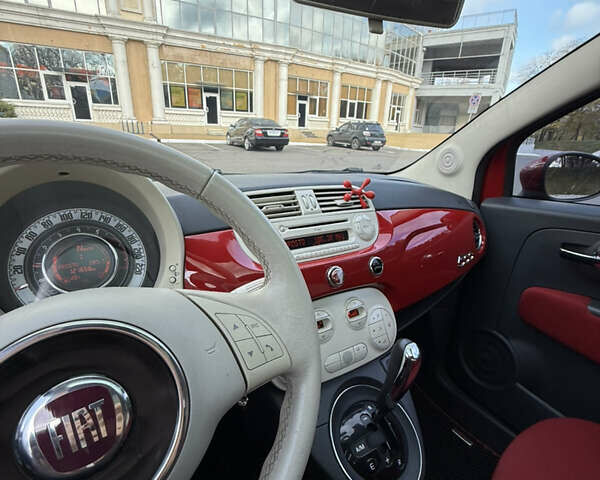 Красный Фиат 500, объемом двигателя 1.24 л и пробегом 121 тыс. км за 6700 $, фото 39 на Automoto.ua