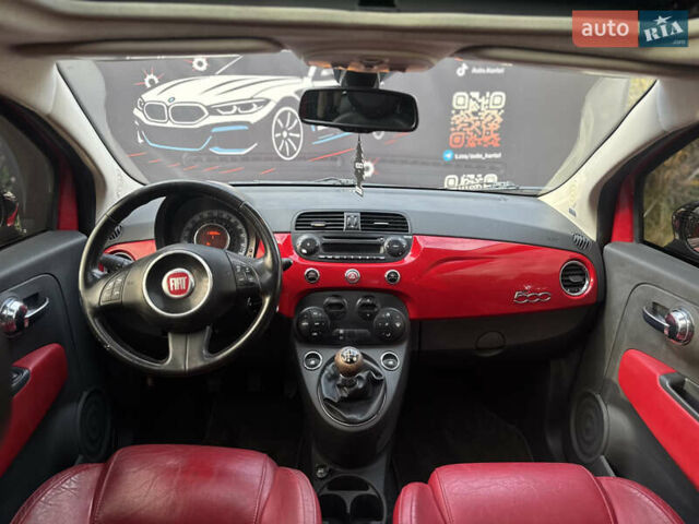 Красный Фиат 500, объемом двигателя 1.4 л и пробегом 115 тыс. км за 5999 $, фото 28 на Automoto.ua