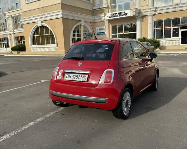 Красный Фиат 500, объемом двигателя 1.24 л и пробегом 121 тыс. км за 6700 $, фото 13 на Automoto.ua