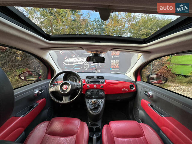 Красный Фиат 500, объемом двигателя 1.4 л и пробегом 115 тыс. км за 5999 $, фото 3 на Automoto.ua