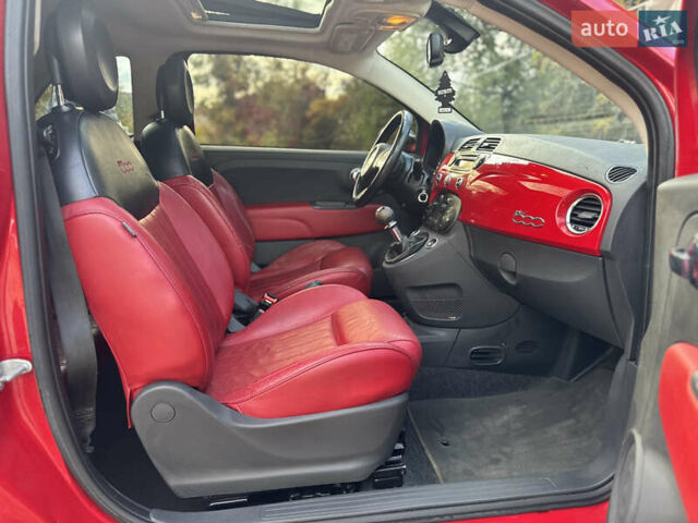 Красный Фиат 500, объемом двигателя 1.4 л и пробегом 115 тыс. км за 5999 $, фото 31 на Automoto.ua