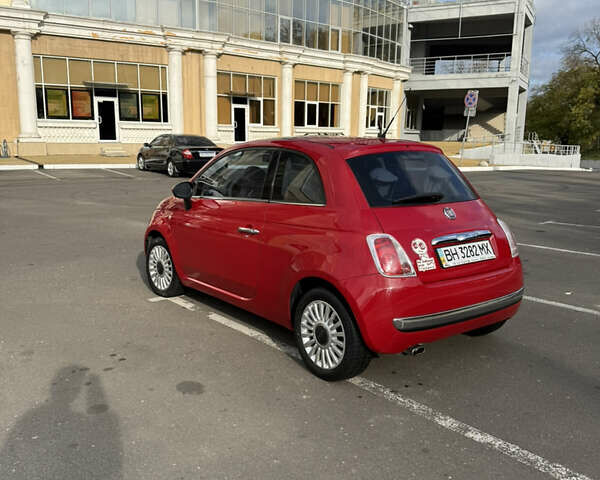 Красный Фиат 500, объемом двигателя 1.24 л и пробегом 121 тыс. км за 6700 $, фото 4 на Automoto.ua