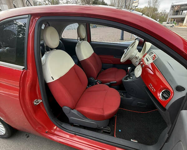 Красный Фиат 500, объемом двигателя 1.24 л и пробегом 121 тыс. км за 6700 $, фото 29 на Automoto.ua