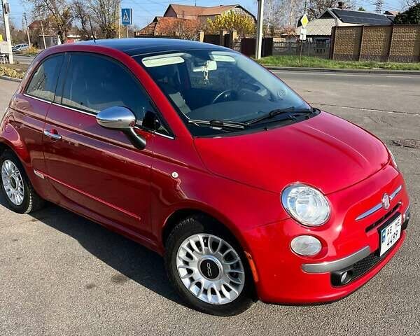 Красный Фиат 500, объемом двигателя 1.37 л и пробегом 126 тыс. км за 8500 $, фото 2 на Automoto.ua