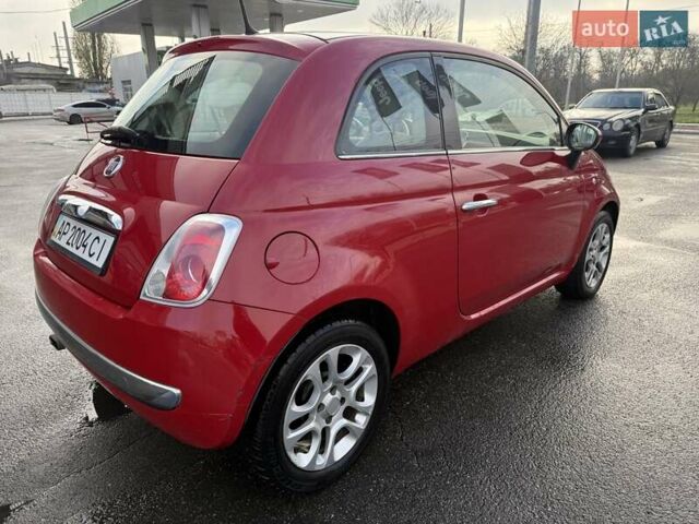 Красный Фиат 500, объемом двигателя 1.24 л и пробегом 80 тыс. км за 6999 $, фото 4 на Automoto.ua
