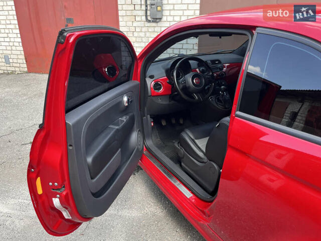 Красный Фиат 500, объемом двигателя 1.37 л и пробегом 189 тыс. км за 5600 $, фото 3 на Automoto.ua