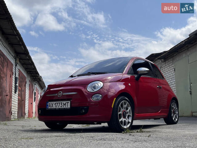 Красный Фиат 500, объемом двигателя 1.37 л и пробегом 189 тыс. км за 5600 $, фото 6 на Automoto.ua