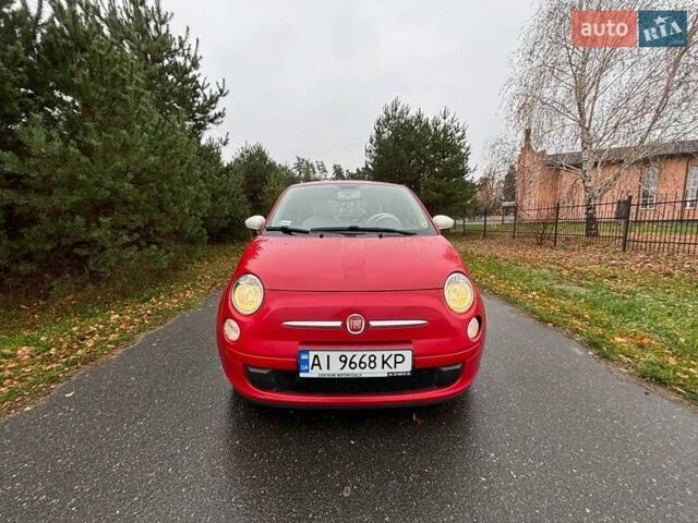 Красный Фиат 500, объемом двигателя 1.24 л и пробегом 98 тыс. км за 7300 $, фото 2 на Automoto.ua