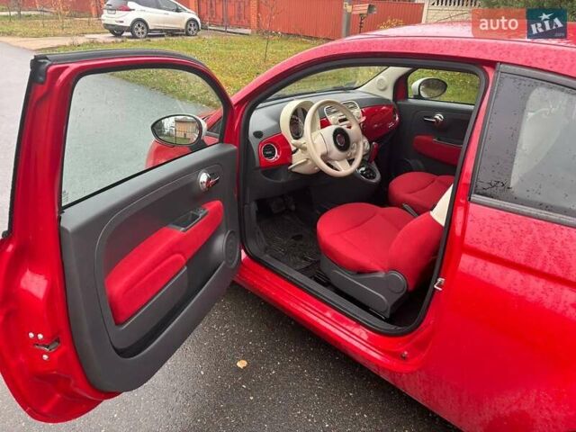 Красный Фиат 500, объемом двигателя 1.24 л и пробегом 98 тыс. км за 7300 $, фото 13 на Automoto.ua