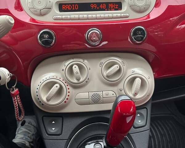 Красный Фиат 500, объемом двигателя 1.24 л и пробегом 98 тыс. км за 7300 $, фото 22 на Automoto.ua