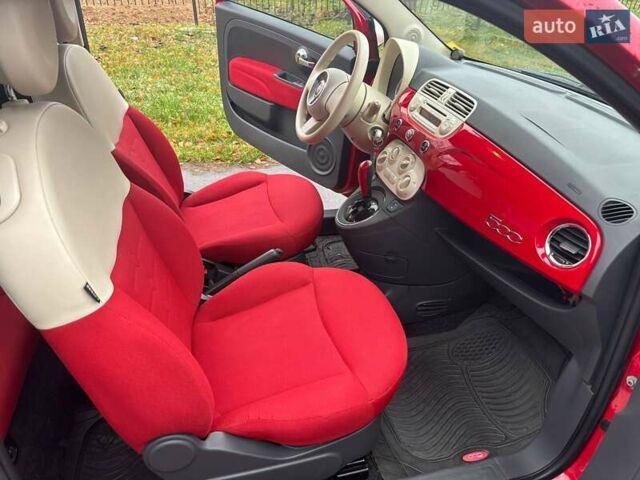 Красный Фиат 500, объемом двигателя 1.24 л и пробегом 98 тыс. км за 7300 $, фото 18 на Automoto.ua