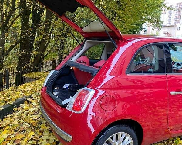 Червоний Фіат 500, об'ємом двигуна 1.24 л та пробігом 167 тис. км за 7100 $, фото 3 на Automoto.ua