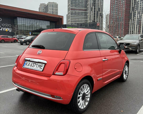 Червоний Фіат 500, об'ємом двигуна 1.24 л та пробігом 122 тис. км за 11000 $, фото 2 на Automoto.ua