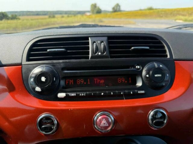 Красный Фиат 500, объемом двигателя 1.4 л и пробегом 78 тыс. км за 3000 $, фото 9 на Automoto.ua