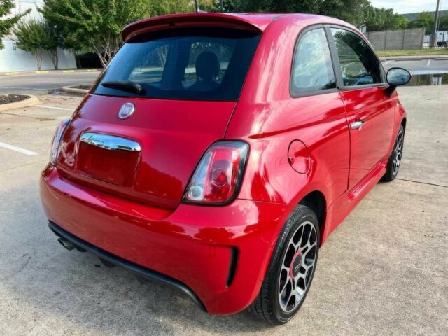 Красный Фиат 500, объемом двигателя 1.4 л и пробегом 80 тыс. км за 6700 $, фото 4 на Automoto.ua