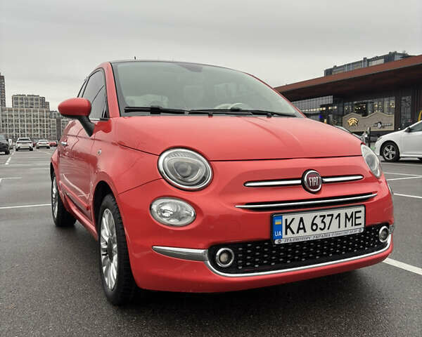 Червоний Фіат 500, об'ємом двигуна 1.24 л та пробігом 122 тис. км за 11000 $, фото 1 на Automoto.ua