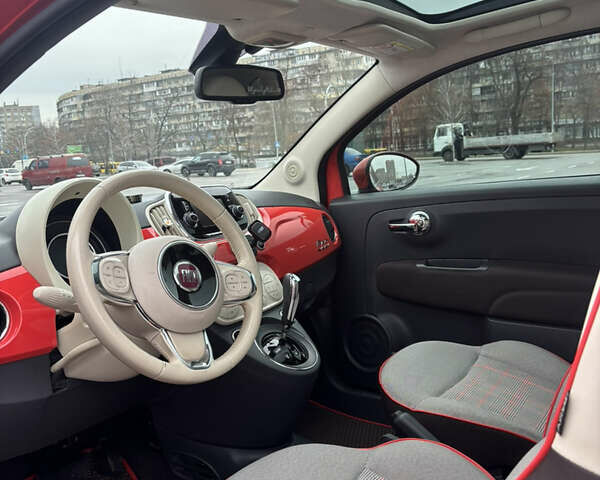 Червоний Фіат 500, об'ємом двигуна 1.24 л та пробігом 122 тис. км за 11000 $, фото 9 на Automoto.ua