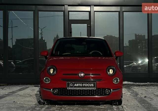 Червоний Фіат 500, об'ємом двигуна 1.24 л та пробігом 123 тис. км за 10990 $, фото 2 на Automoto.ua