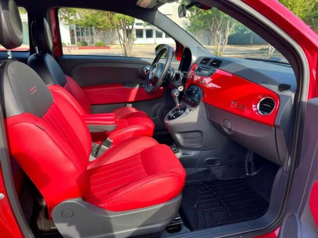 Красный Фиат 500, объемом двигателя 1.4 л и пробегом 80 тыс. км за 6700 $, фото 6 на Automoto.ua