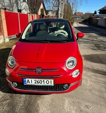 Красный Фиат 500, объемом двигателя 1.24 л и пробегом 74 тыс. км за 7700 $, фото 2 на Automoto.ua