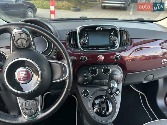 Красный Фиат 500, объемом двигателя 1.24 л и пробегом 75 тыс. км за 9200 $, фото 15 на Automoto.ua