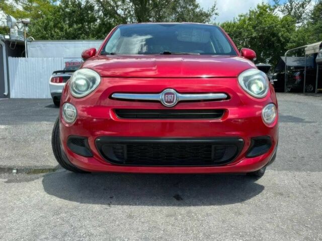 Красный Фиат 500, объемом двигателя 2.4 л и пробегом 73 тыс. км за 4500 $, фото 1 на Automoto.ua