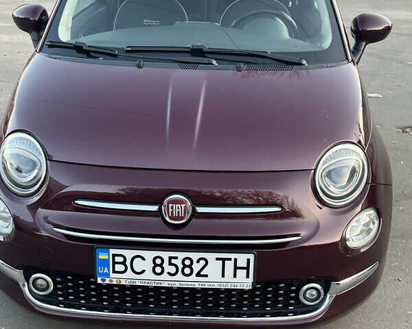 Красный Фиат 500, объемом двигателя 1.24 л и пробегом 75 тыс. км за 9200 $, фото 7 на Automoto.ua