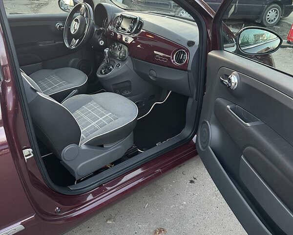 Красный Фиат 500, объемом двигателя 1.24 л и пробегом 75 тыс. км за 9200 $, фото 11 на Automoto.ua