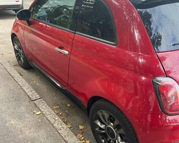 Красный Фиат 500, объемом двигателя 1.37 л и пробегом 112 тыс. км за 10500 $, фото 3 на Automoto.ua