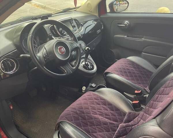 Красный Фиат 500, объемом двигателя 1.37 л и пробегом 112 тыс. км за 10500 $, фото 8 на Automoto.ua