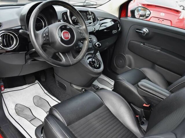 Красный Фиат 500, объемом двигателя 1.4 л и пробегом 65 тыс. км за 2700 $, фото 6 на Automoto.ua