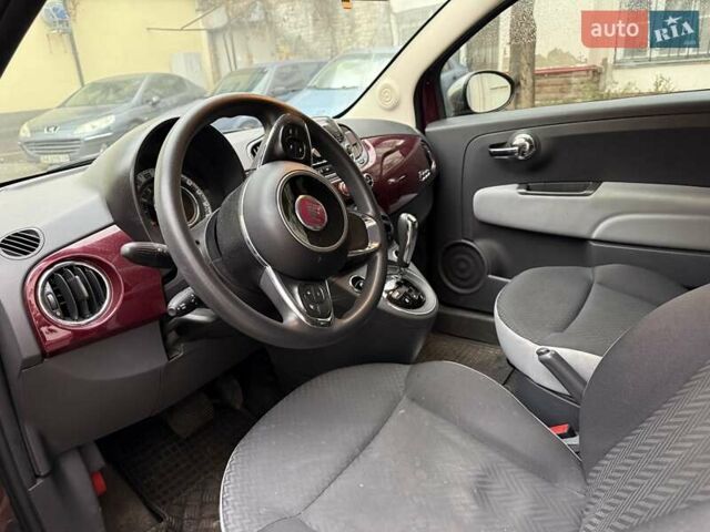 Красный Фиат 500, объемом двигателя 1.24 л и пробегом 113 тыс. км за 9200 $, фото 2 на Automoto.ua