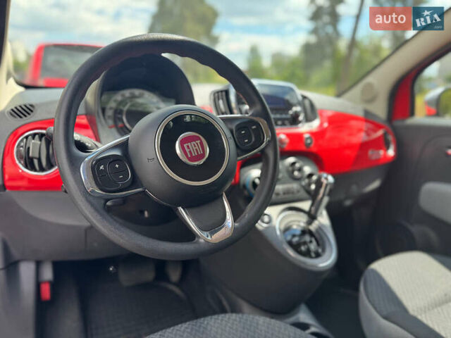 Червоний Фіат 500, об'ємом двигуна 1.24 л та пробігом 121 тис. км за 8100 $, фото 11 на Automoto.ua