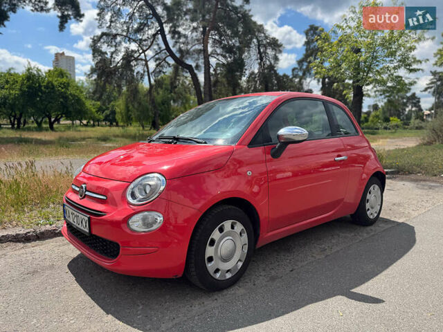 Червоний Фіат 500, об'ємом двигуна 1.24 л та пробігом 121 тис. км за 8100 $, фото 6 на Automoto.ua